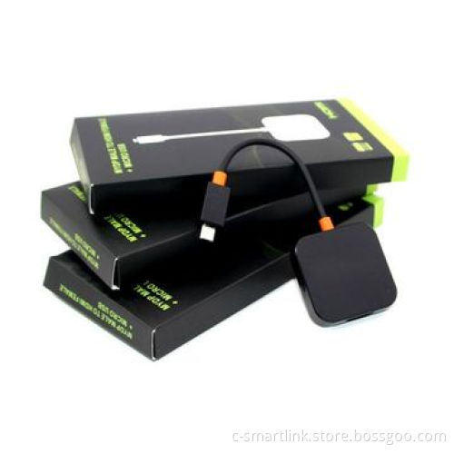 Slim-port to HDMI display, transfer image and video from smart phone, tablet PC to HD display device